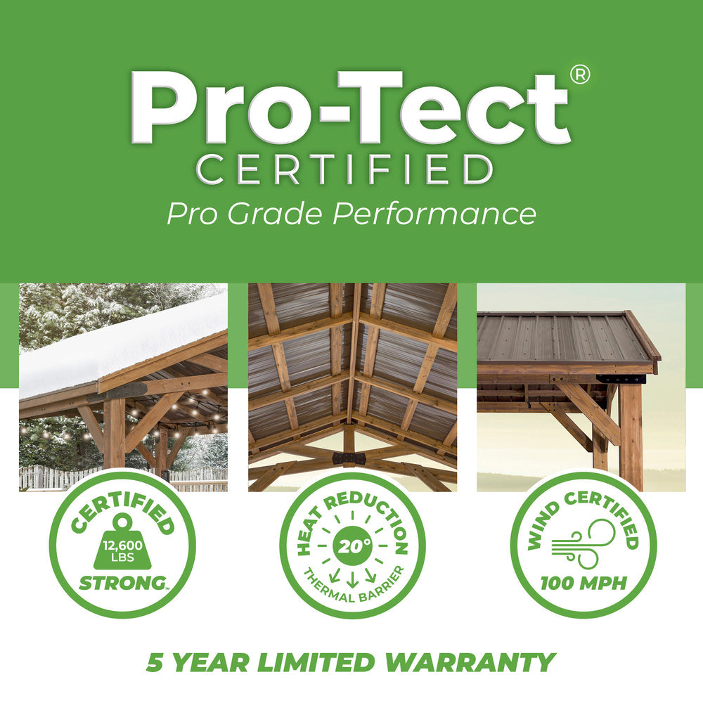 20x12 Norwood Carport/Gazebo by Backyard Discovery – The Backyard Guys