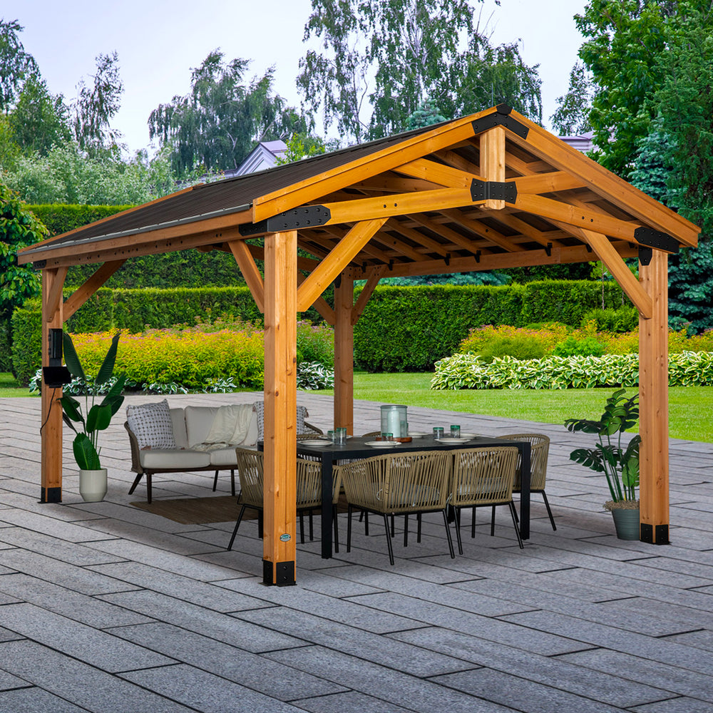 16x12 Norwood Gazebo by Backyard Discovery – The Backyard Guys