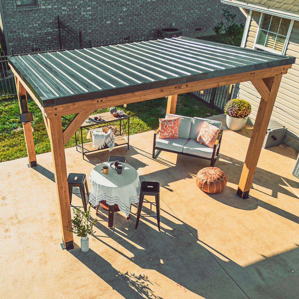 12x9.5 Arcadia Gazebo by Backyard Discovery – The Backyard Guys