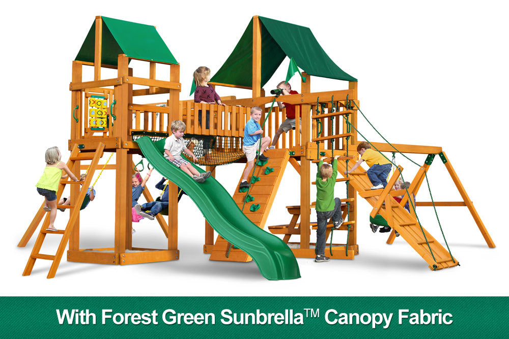 Pioneer Peak Swing Set Gorilla Playsets The Backyard Guys