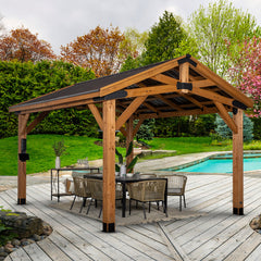 14x12 Norwood Gazebo by Backyard Discovery – The Backyard Guys