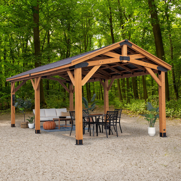 ケヤビンゴ　1～3 24x12 Norwood Gazebo by Backyard Discovery – The Backyard Guys