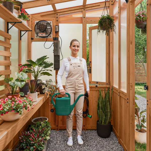 9x6 Poppy Greenhouse by Backyard Discovery – The Backyard Guys