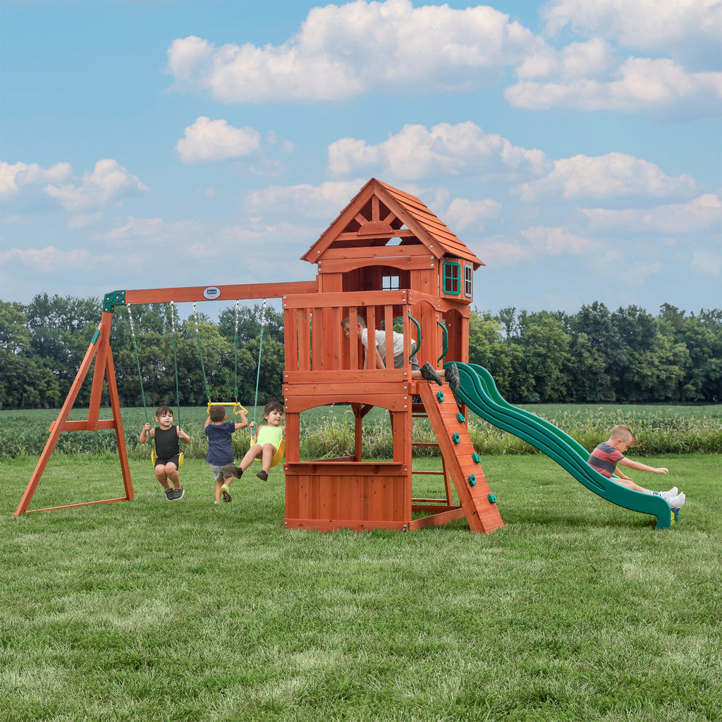 Atlantis Swing Set by Backyard Discovery