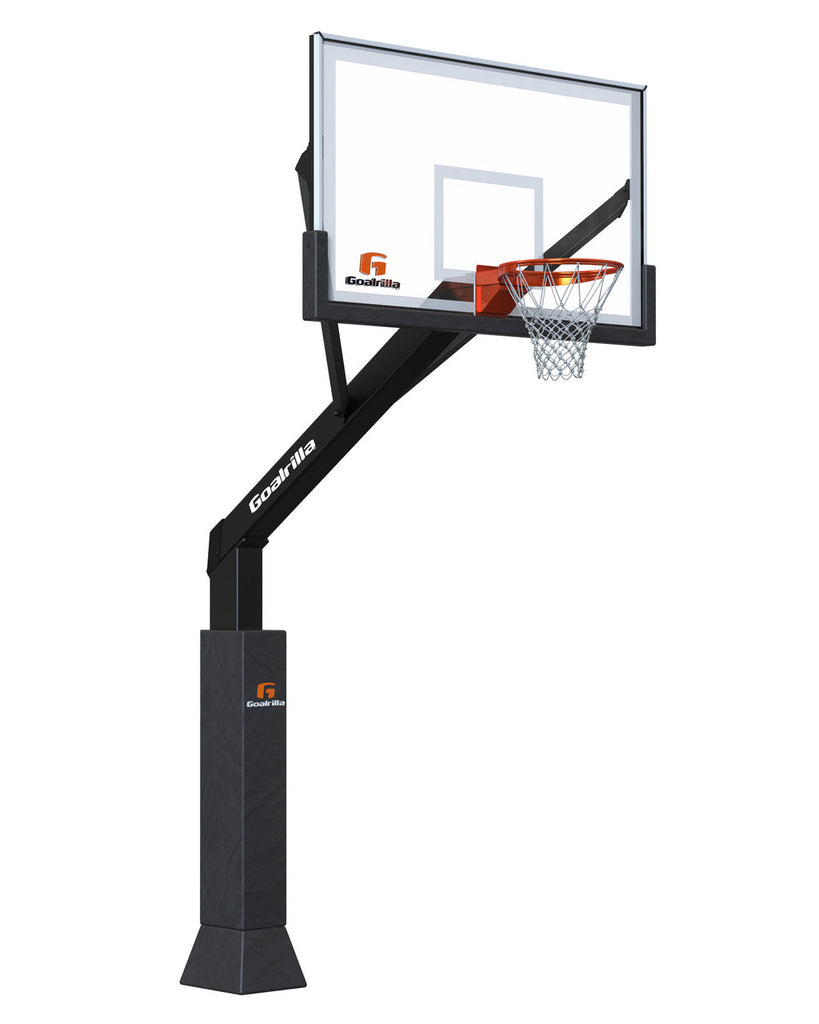 Goalrilla 72" Fixed Height with Glass Backboard