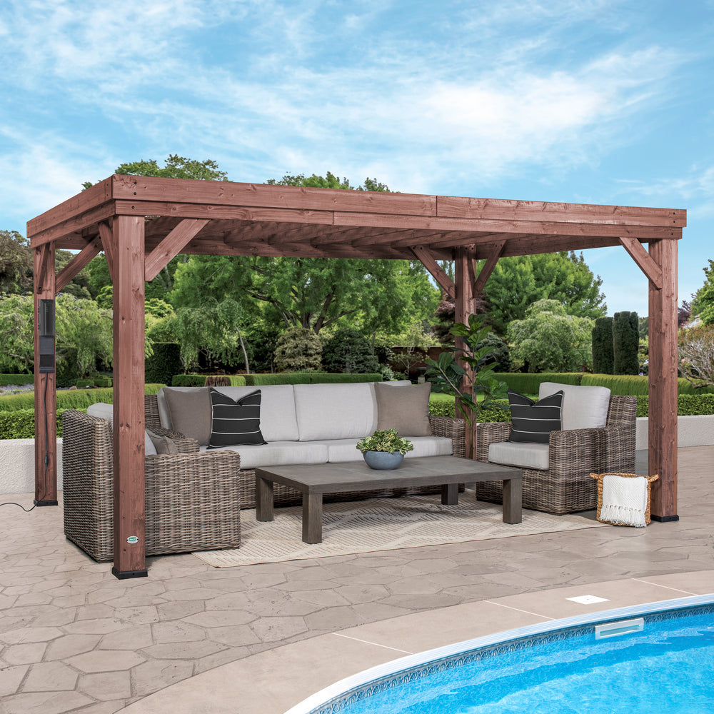 14x10 Brockton Pergola by Backyard Discovery