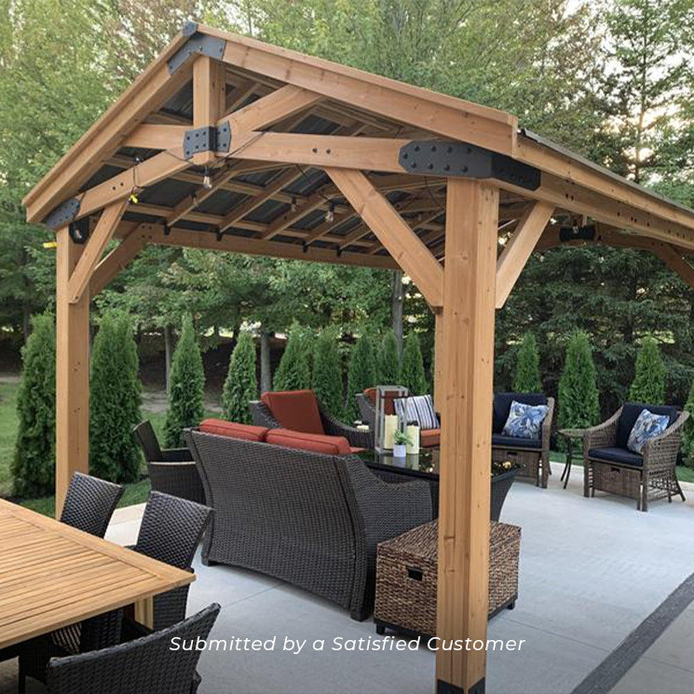 パコセレクト　3個セット 16x12 Norwood Gazebo by Backyard Discovery – The Backyard Guys