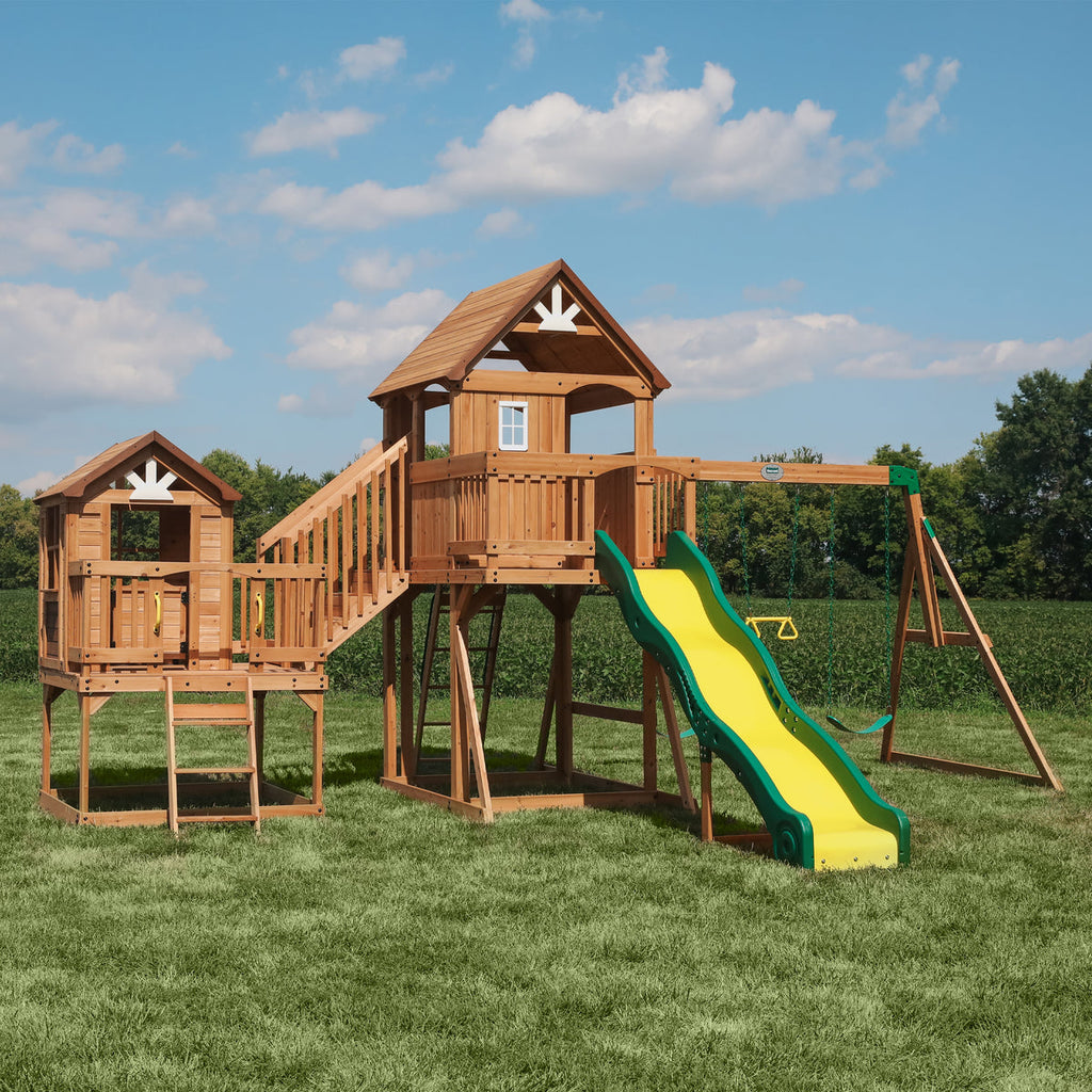 Malibu Swing Set by Backyard Discovery