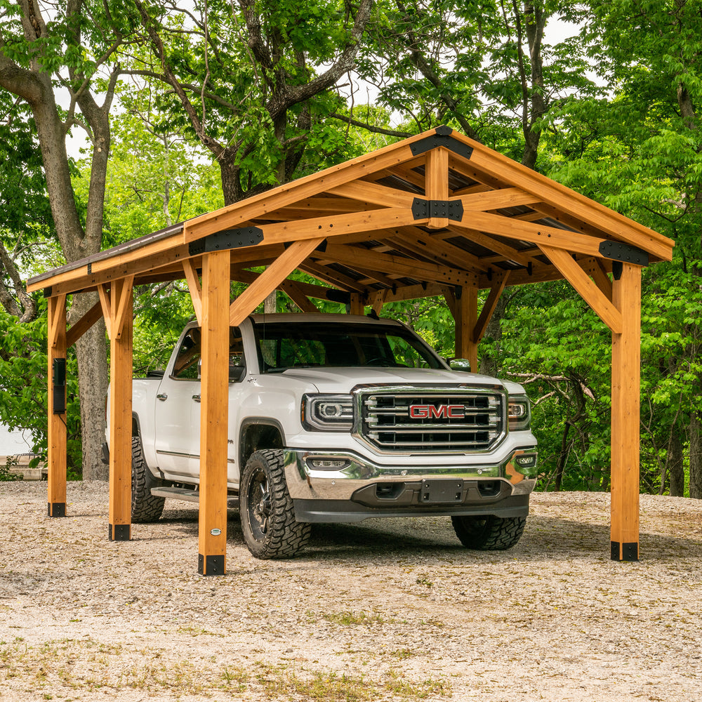 20x12 Norwood Carport/Gazebo by Backyard Discovery