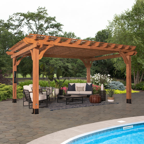 16x12 Beaumont Pergola by Backyard Discovery