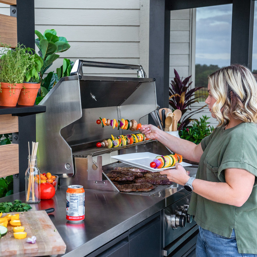 Fusion Flame Outdoor Kitchen The Backyard Guys