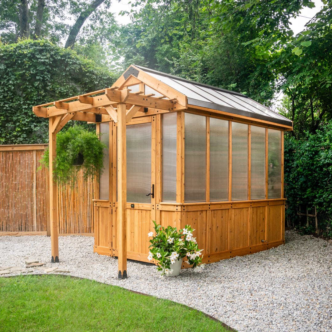 9x6 Lilybelle Greenhouse by Backyard Discovery – The Backyard Guys
