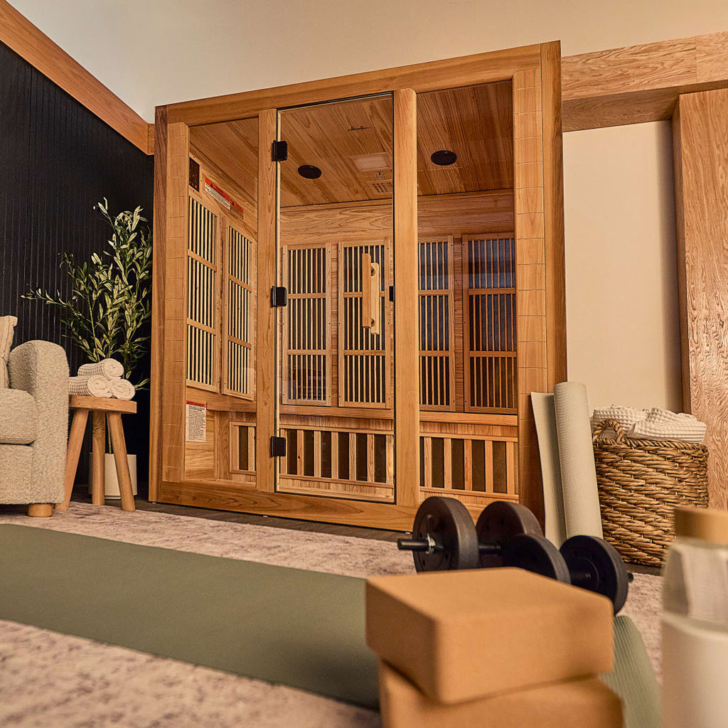 Rylan 4-Person Indoor Infrared Sauna by Backyard Discovery