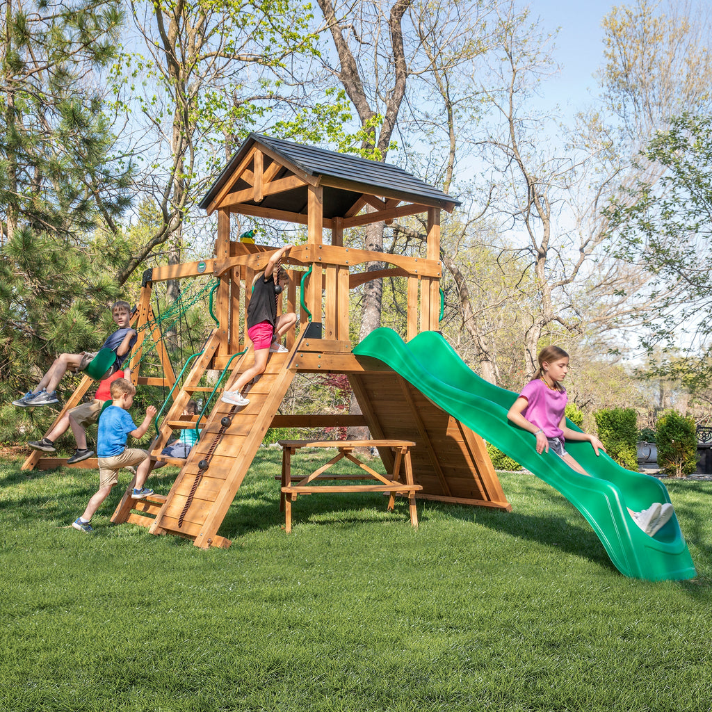 How To Build Endeavor DIY Wood Fort / Swing Set Plans