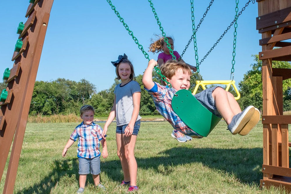 Woodridge Elite Swing Set | Backyard Discovery – The Backyard Guys