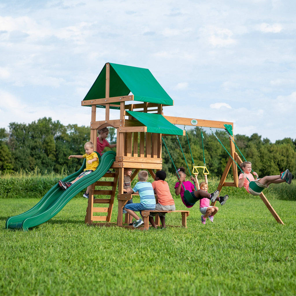 Belmont Swing Set - Backyard Discoveries