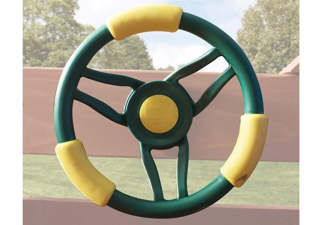 Steering Wheel (Green) by Backyard Adventures